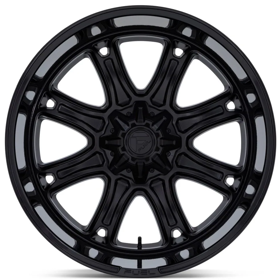 Fuel Off-Road Darkstar Matt Black w/ Gloss Black Lip FC853 5x5/127 3 of 3