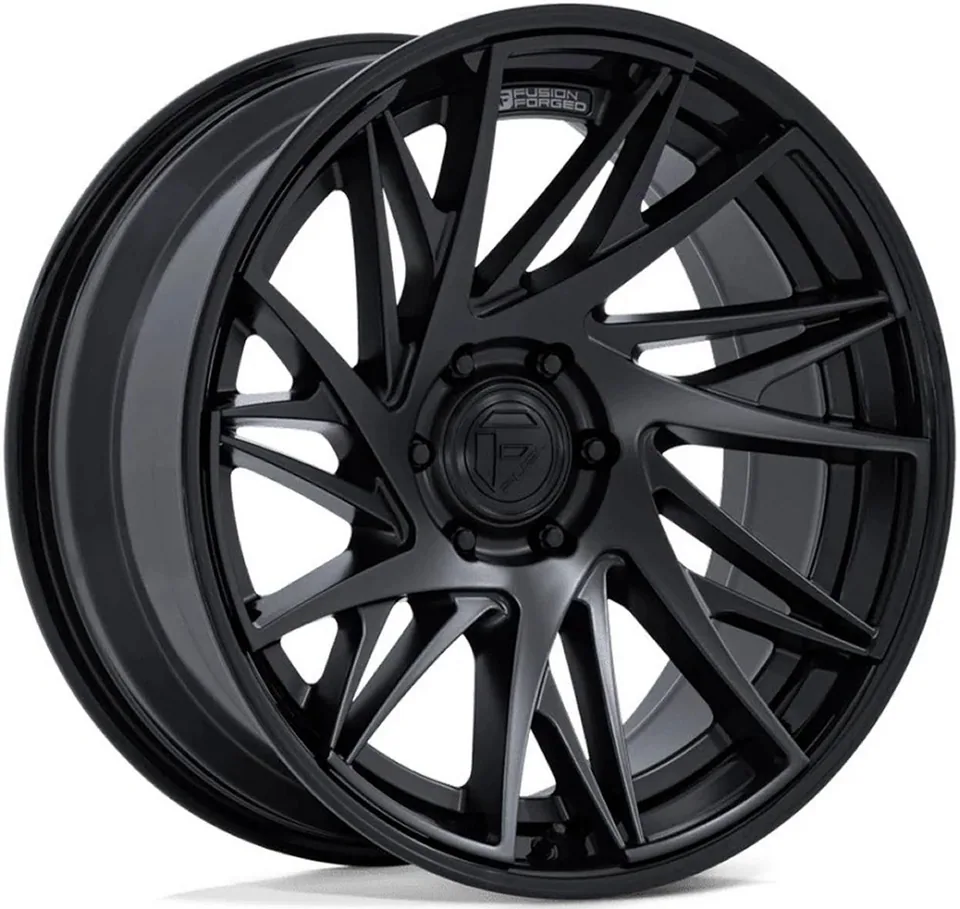Fuel Off-Road Dynamo Matte Black w/ Gloss Black Lip FC405 1 of 2