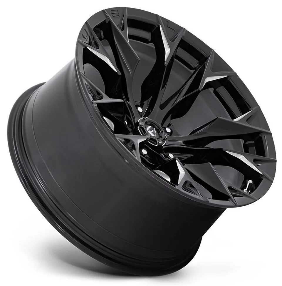Fuel Off-Road Flame 5 Gloss Black Milled D803 11 of 12