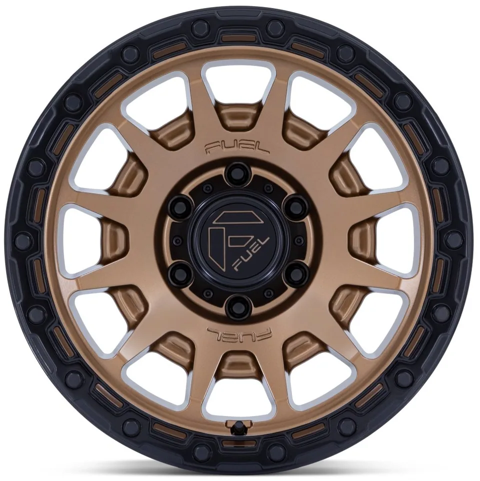 Fuel Off-Road Fortress Matte Bronze w/ Gloss Black Lip FC884 2 of 3