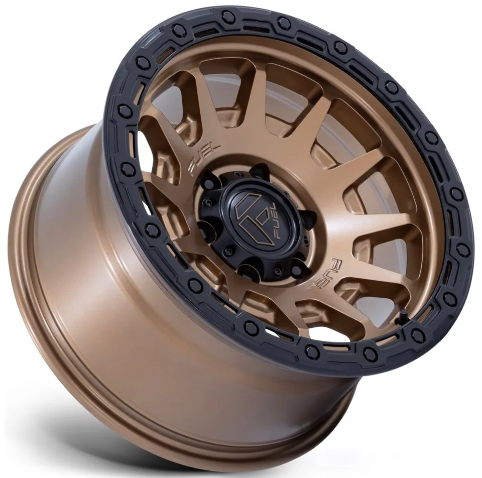 Fuel Off-Road Fortress Matte Bronze w/ Gloss Black Lip FC884 3 of 3