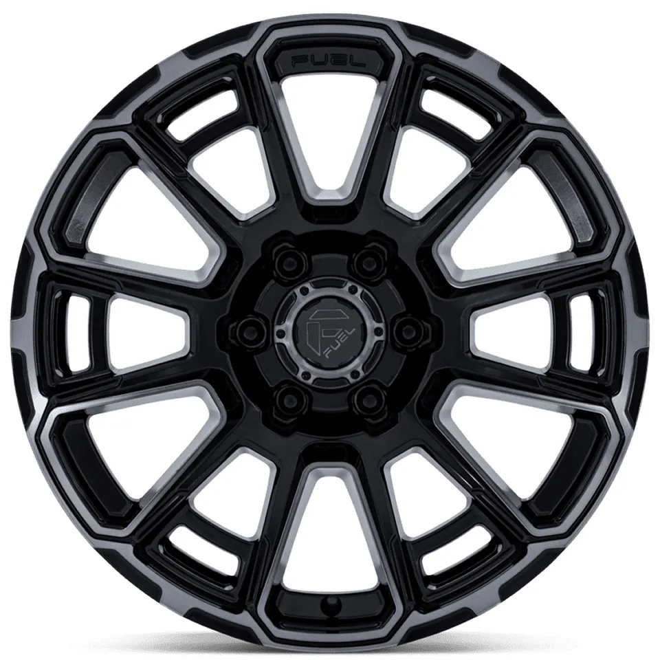 Fuel Off-Road Foxhound Gloss Black Dark Tinted FC910 2 of 3