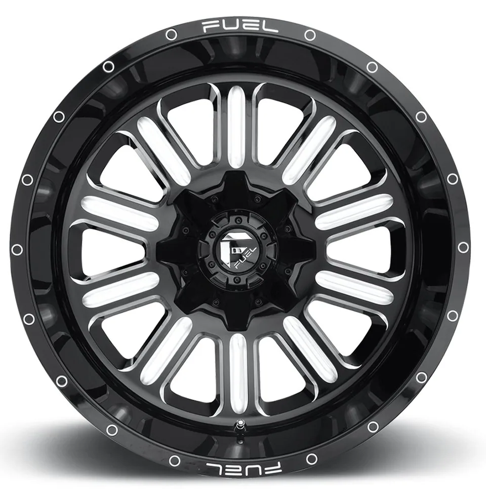 Fuel Off-Road Hardline Gloss Black Milled D620 3 of 3