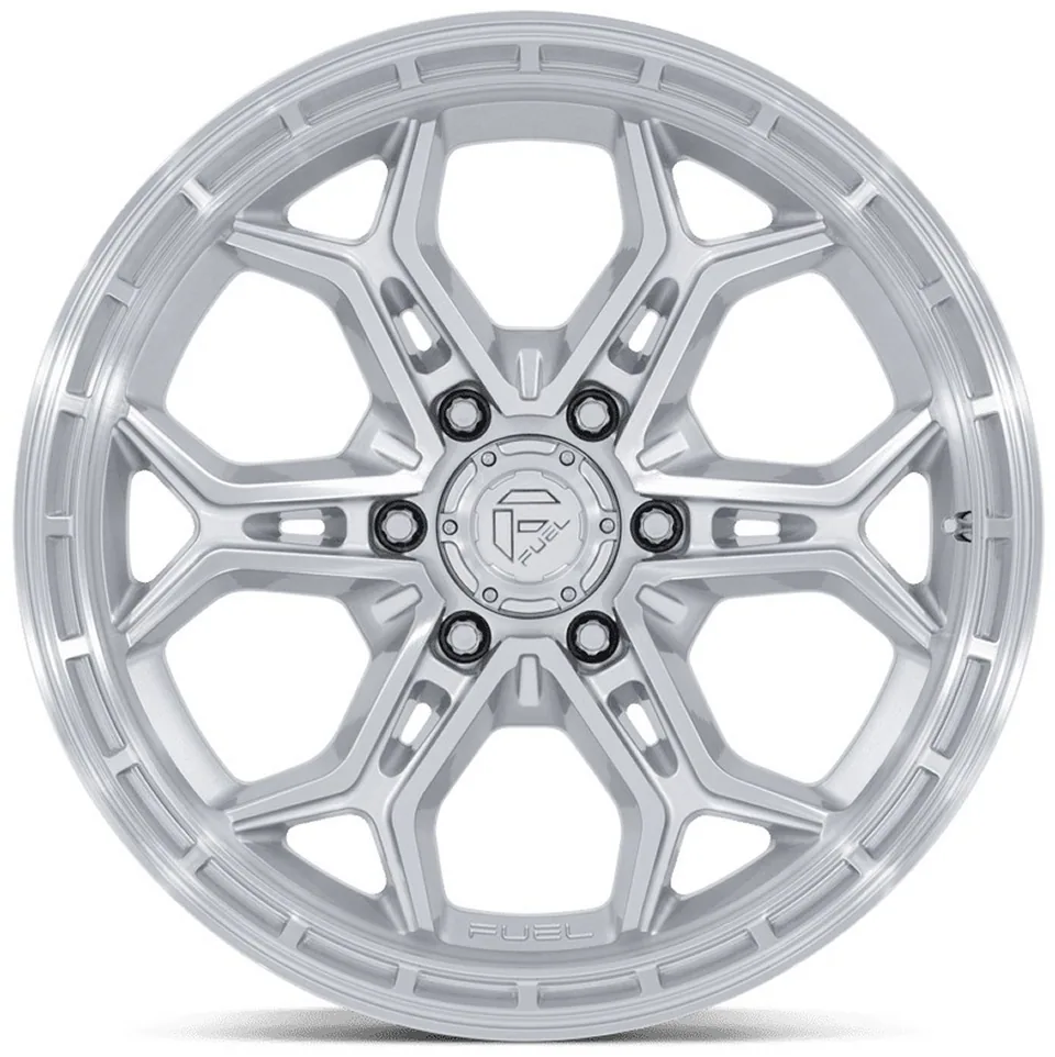 Fuel Off-Road Heathen Gloss Silver Machined FC896 2 of 3