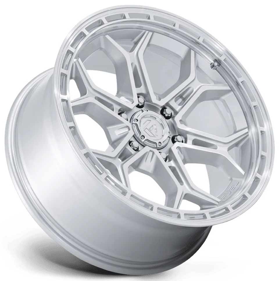 Fuel Off-Road Heathen Gloss Silver Machined FC896 3 of 3