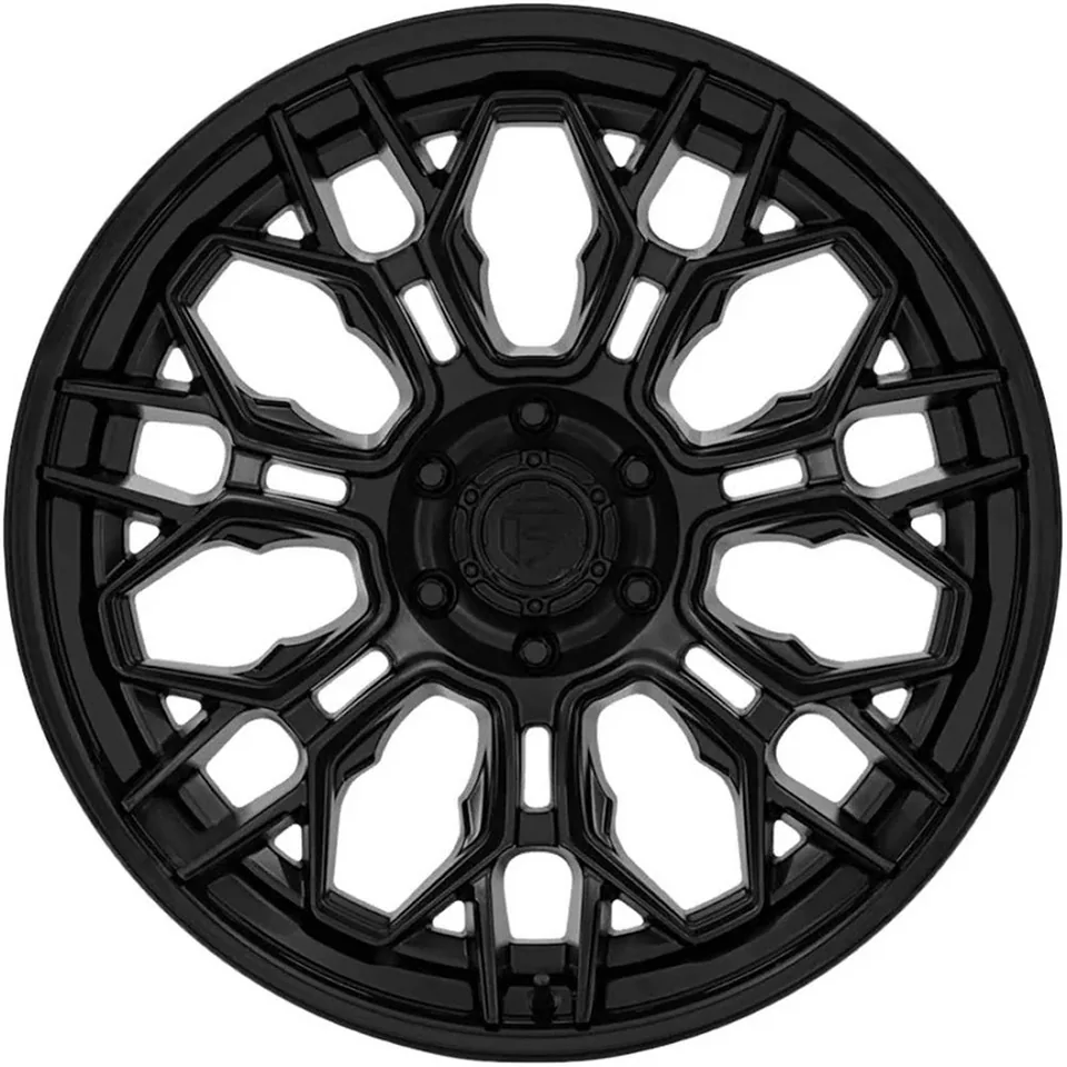Fuel Off-Road Hive Matte Black w/ Gloss Black Lip FC409 2 of 3