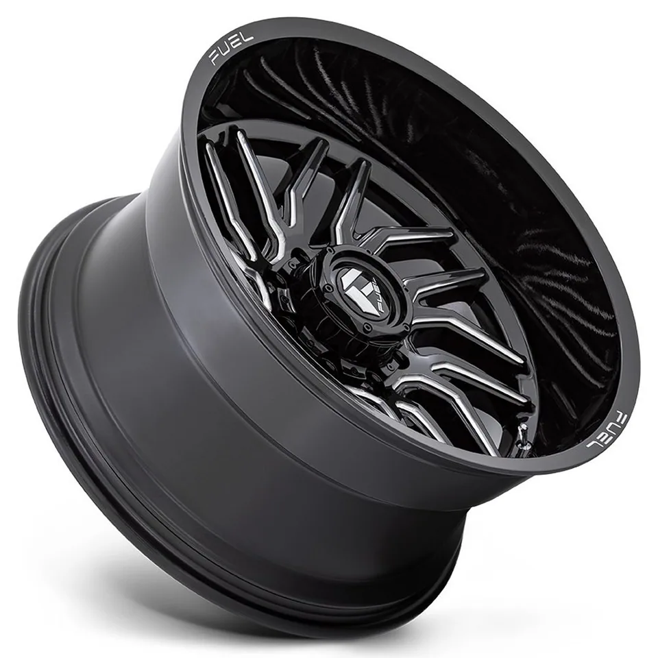 Fuel Off-Road Hurricane Gloss Black Milled D807 3 of 3