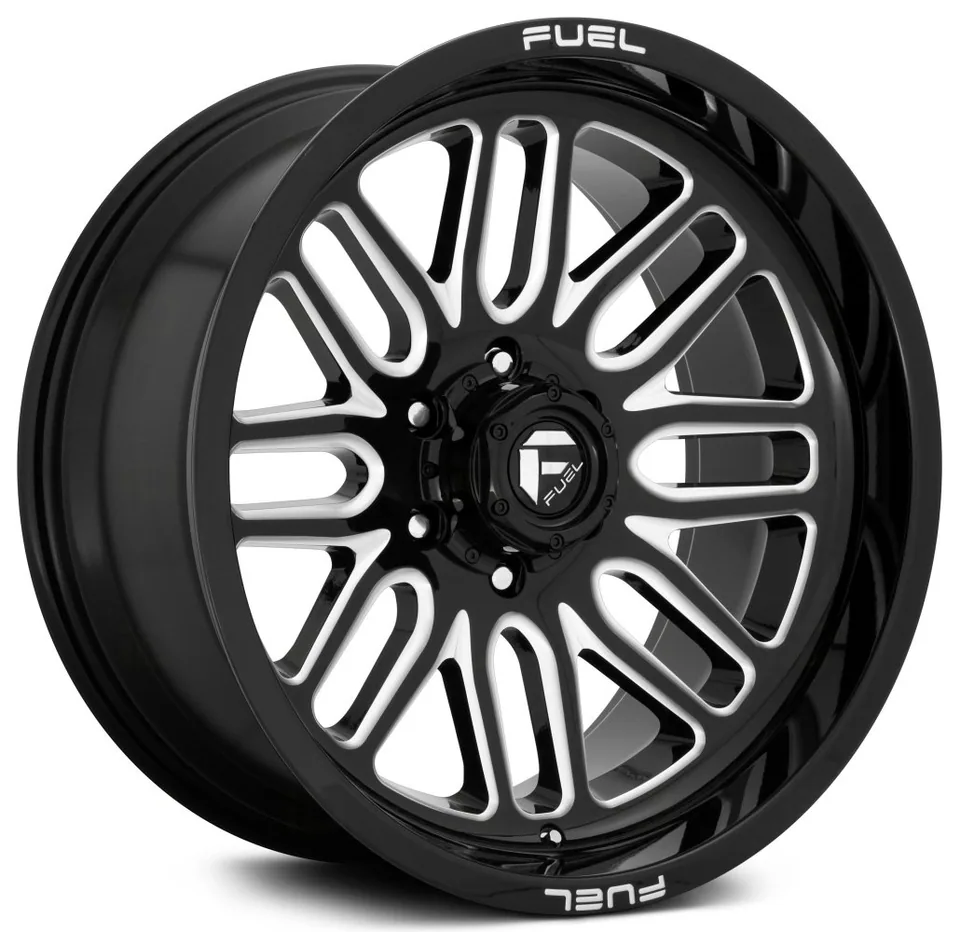 Fuel Off-Road Ignite Gloss Black Milled D662 1 of 3