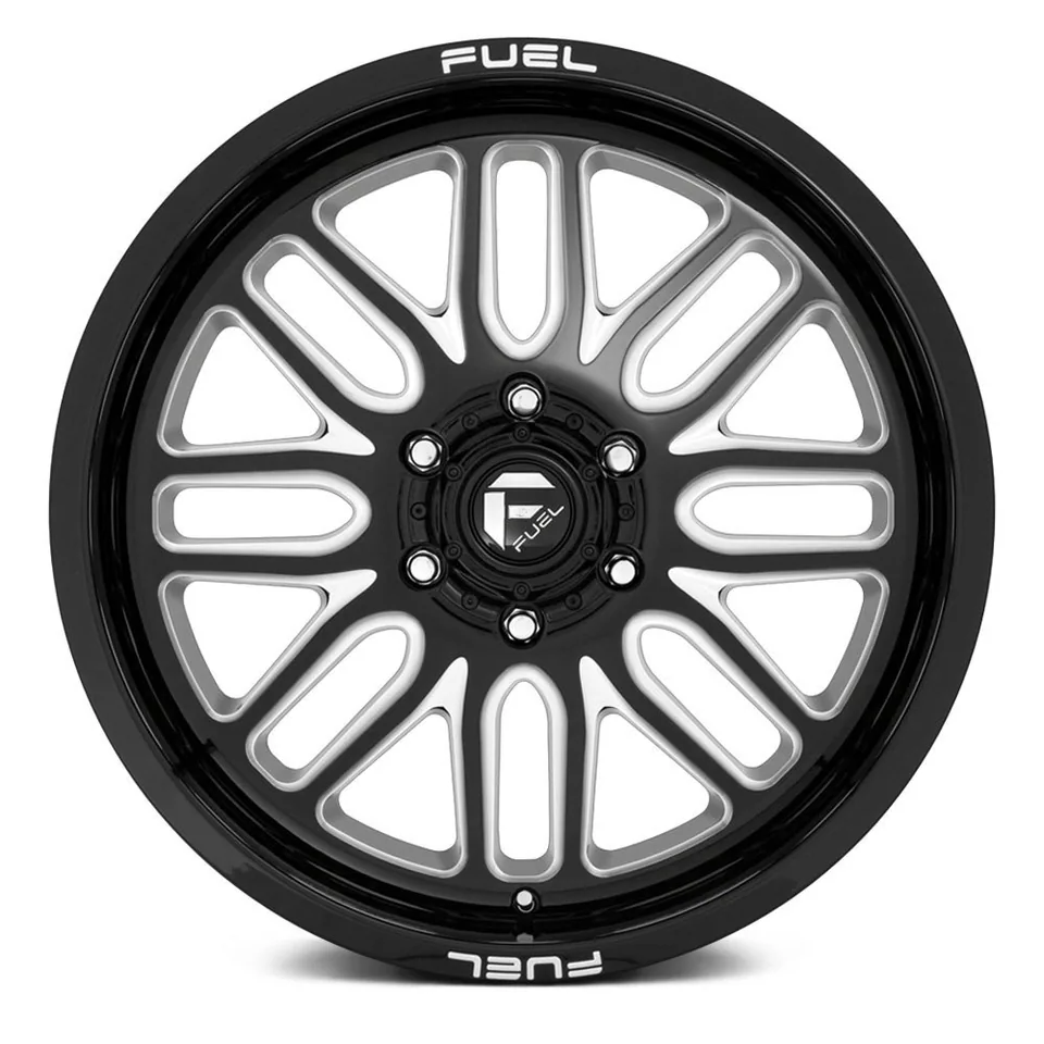 Fuel Off-Road Ignite Gloss Black Milled D662 2 of 3