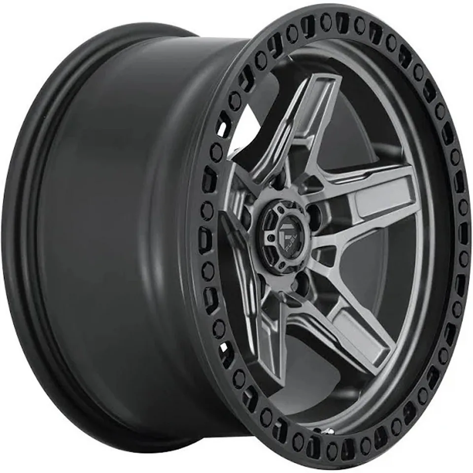 Fuel Off-Road Kicker 6 Anthracite w/ Black Lip D698 2 of 3