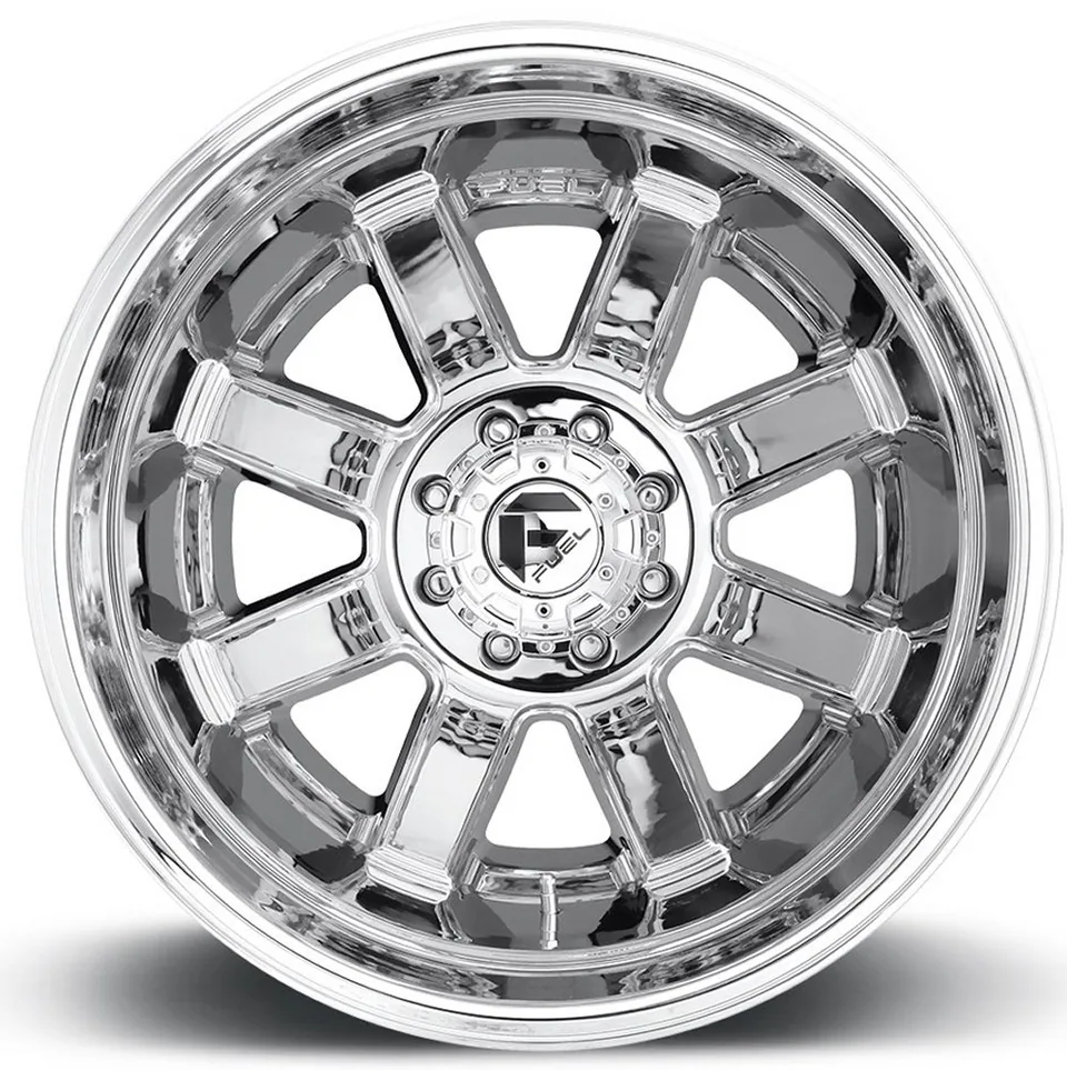 Fuel Off-Road Maverick Chrome Dually Rear Outer D536 121.5 C.B. 3 of 6