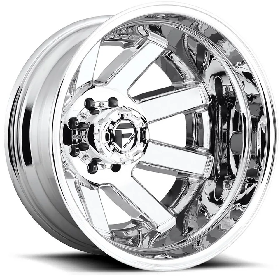 Fuel Off-Road Maverick Chrome Dually Rear Outer D536 121.5 C.B. 4 of 6