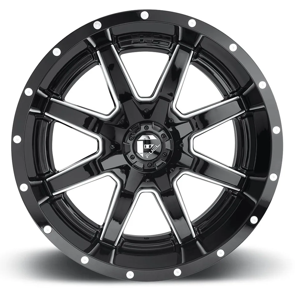 Fuel Off-Road Maverick Gloss Black Milled D610 6x135 3 of 3