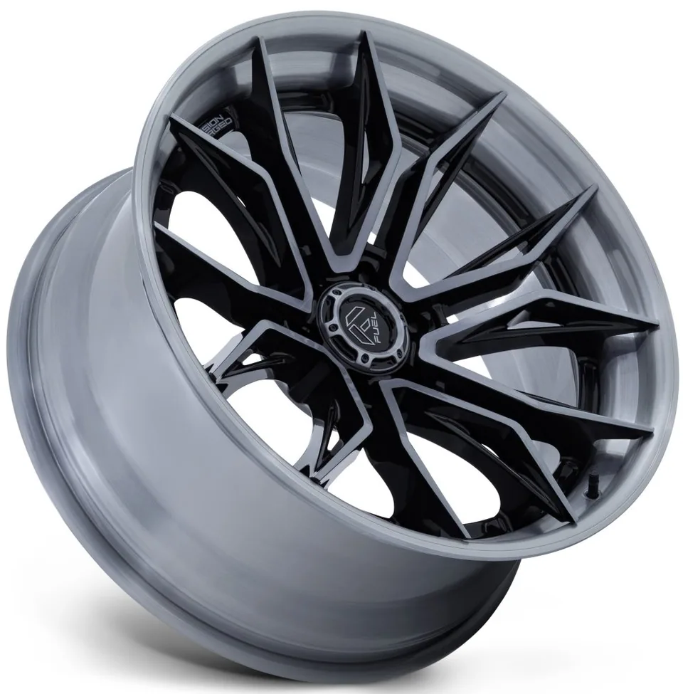 Fuel Off-Road Mutiny Gloss Black Brushed Dark Tinted FC404 2 of 3