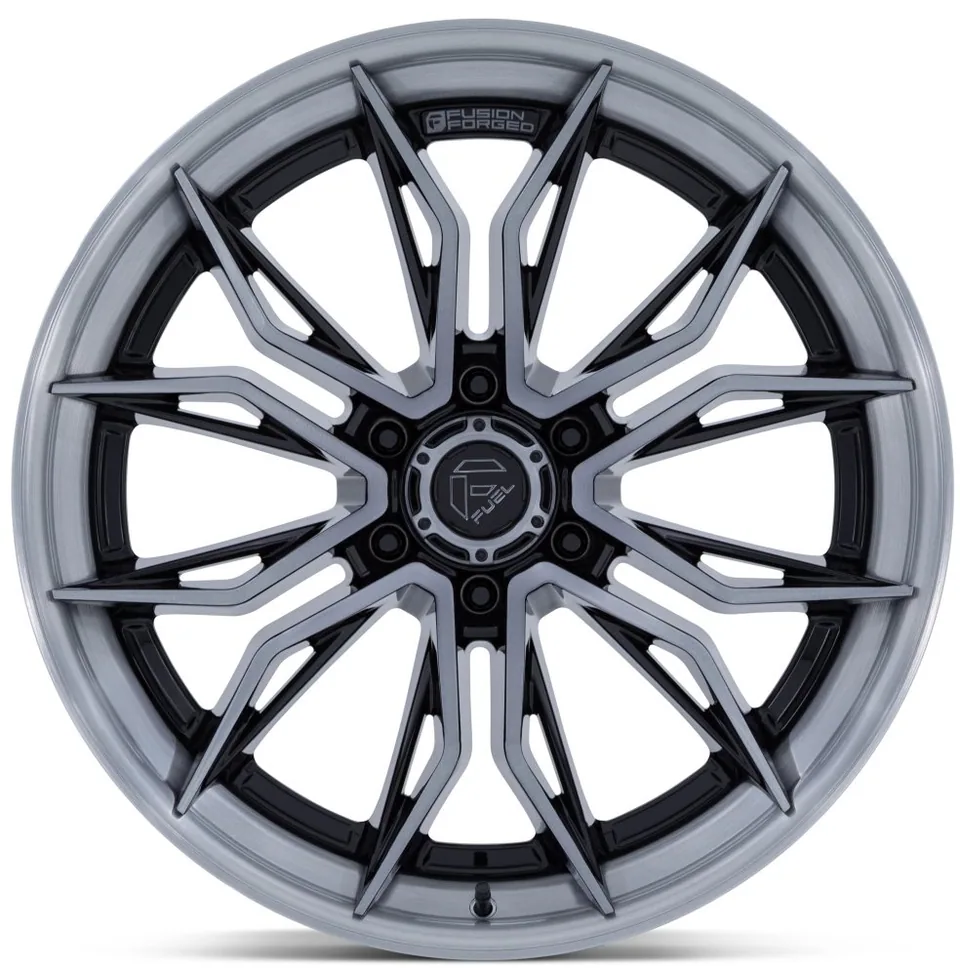 Fuel Off-Road Mutiny Gloss Black Brushed Dark Tinted FC404 3 of 3