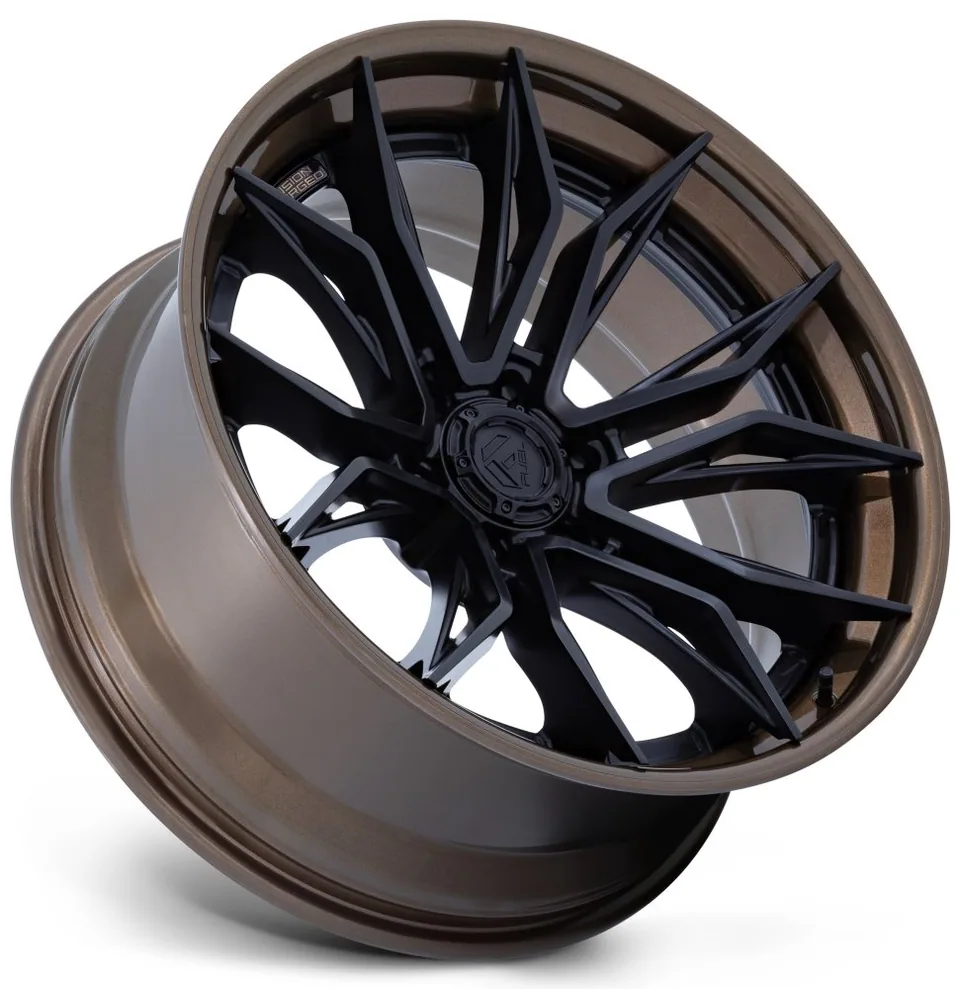 Fuel Off-Road Mutiny Matte Black w/ Gloss Bronze Lip FC404 2 of 3