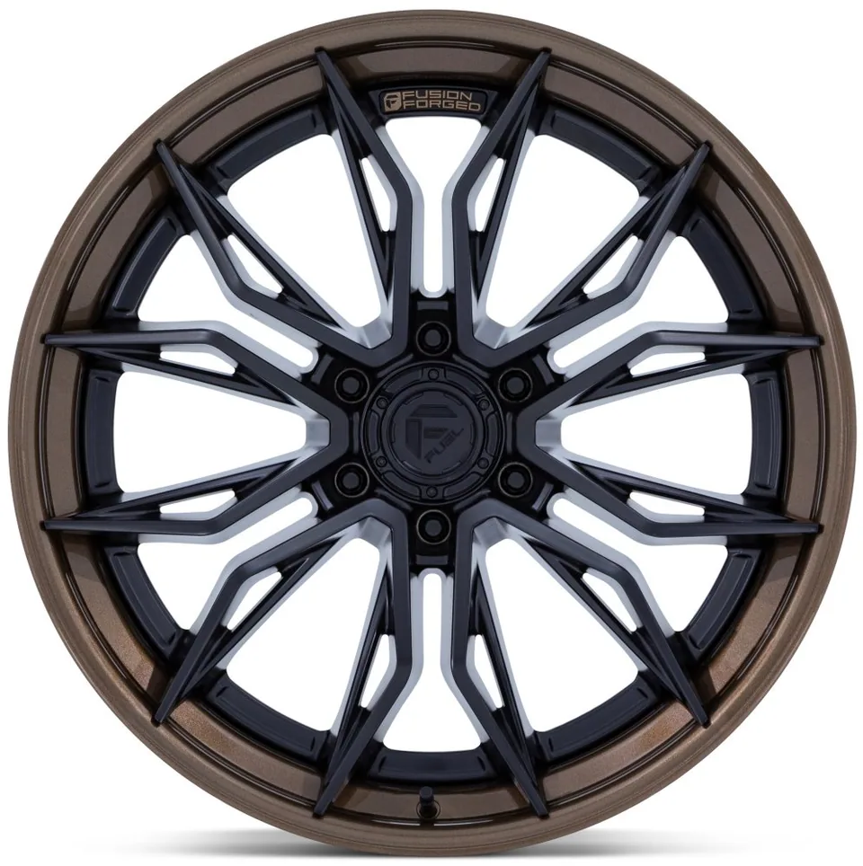 Fuel Off-Road Mutiny Matte Black w/ Gloss Bronze Lip FC404 3 of 3