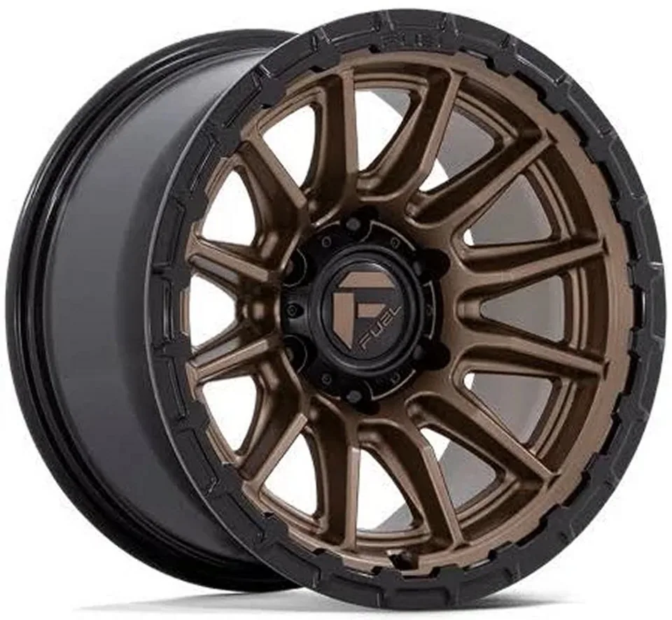 Fuel Off-Road Piston Matte Bronze w/ Gloss Black Lip FC866 1 of 3