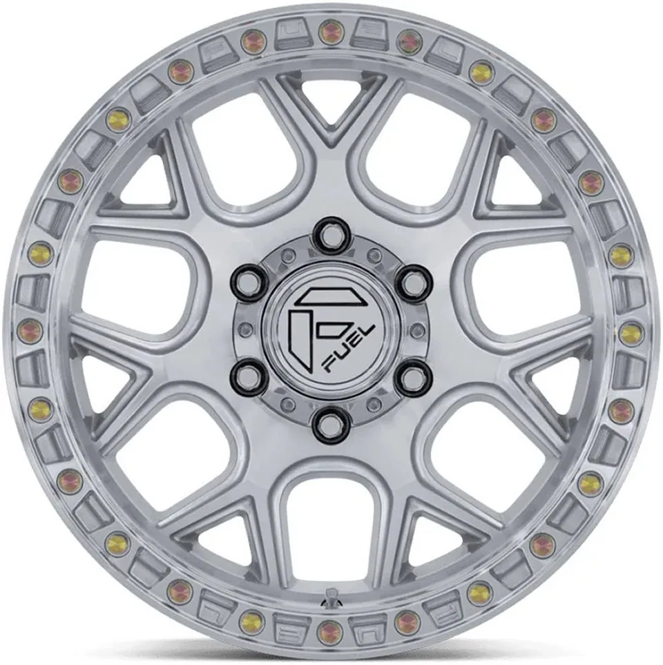 Fuel Off-Road Puma Gloss Silver Machined FC908 2 of 3