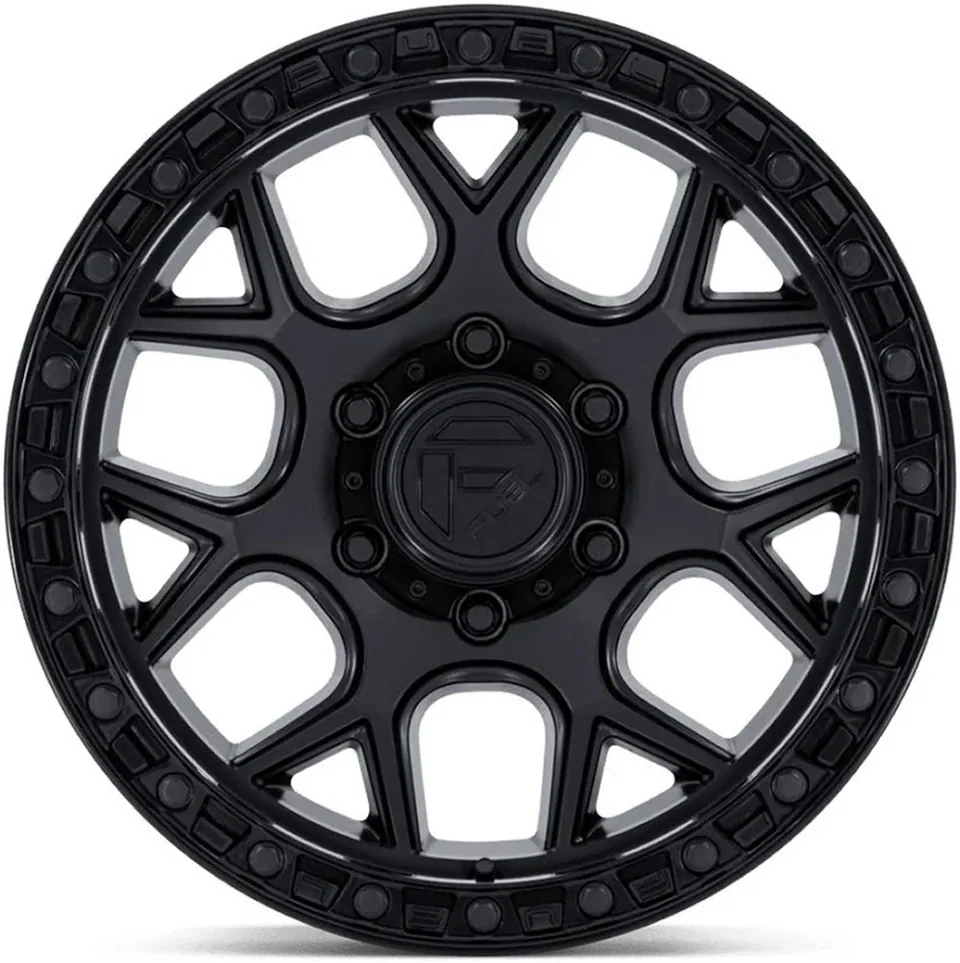 Fuel Off-Road Puma Matte Black w/ Gloss Black Lip FC908 2 of 3