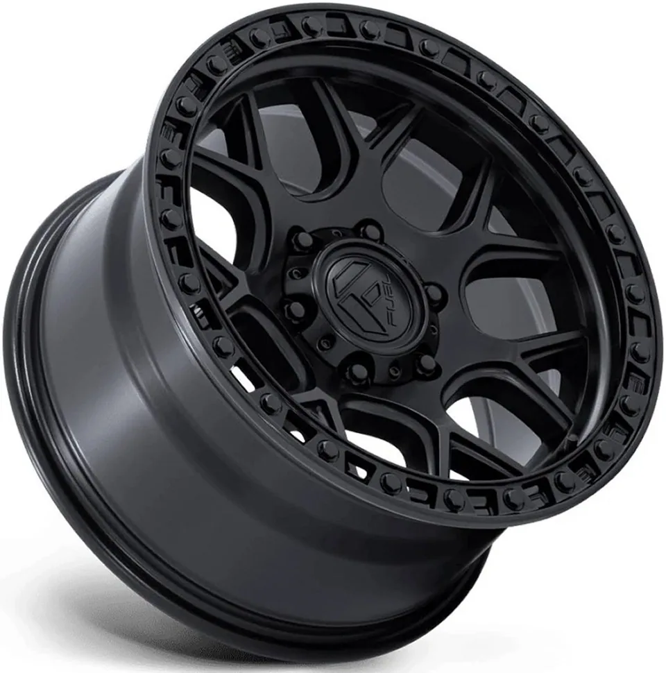 Fuel Off-Road Puma Matte Black w/ Gloss Black Lip FC908 3 of 3