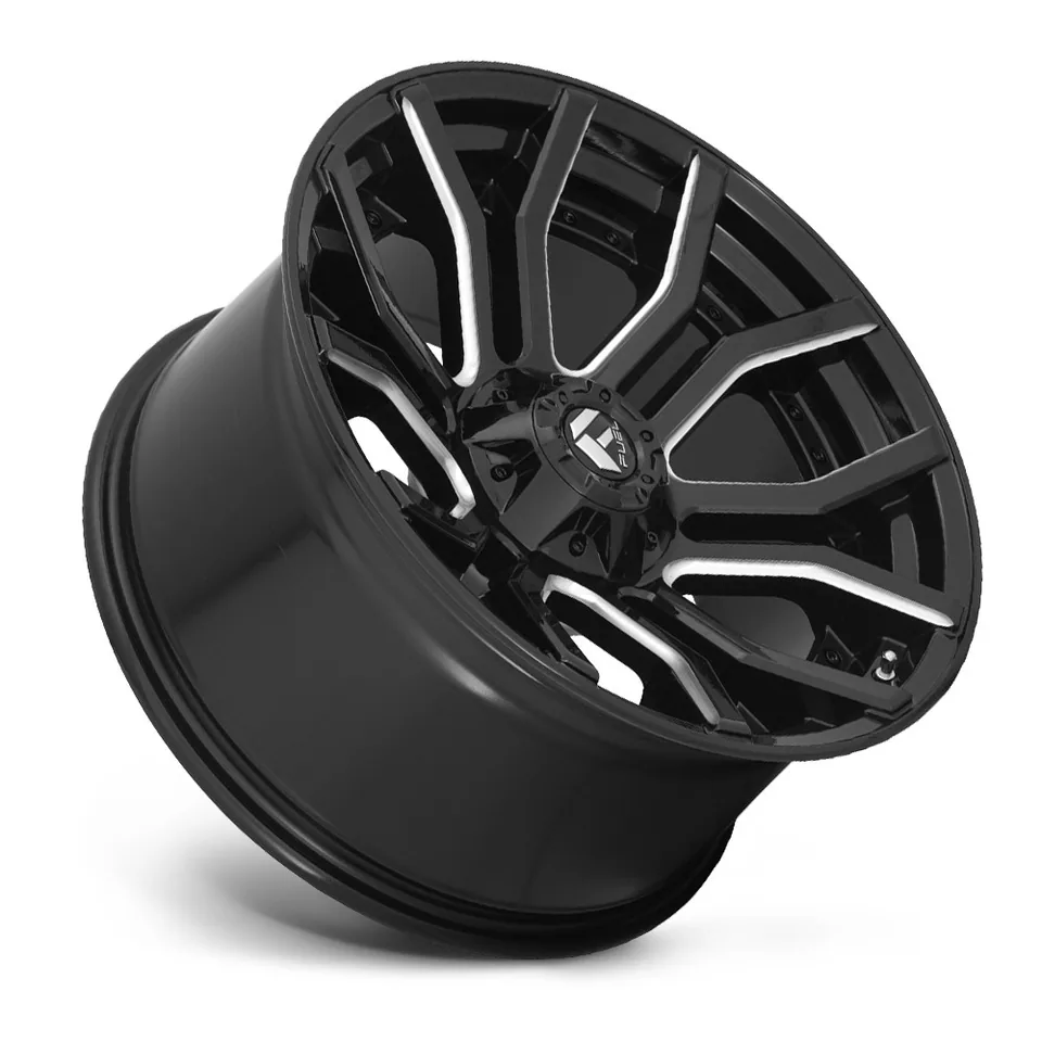 Fuel Off-Road Rage Gloss Black & Milled D711 6x135 2 of 3