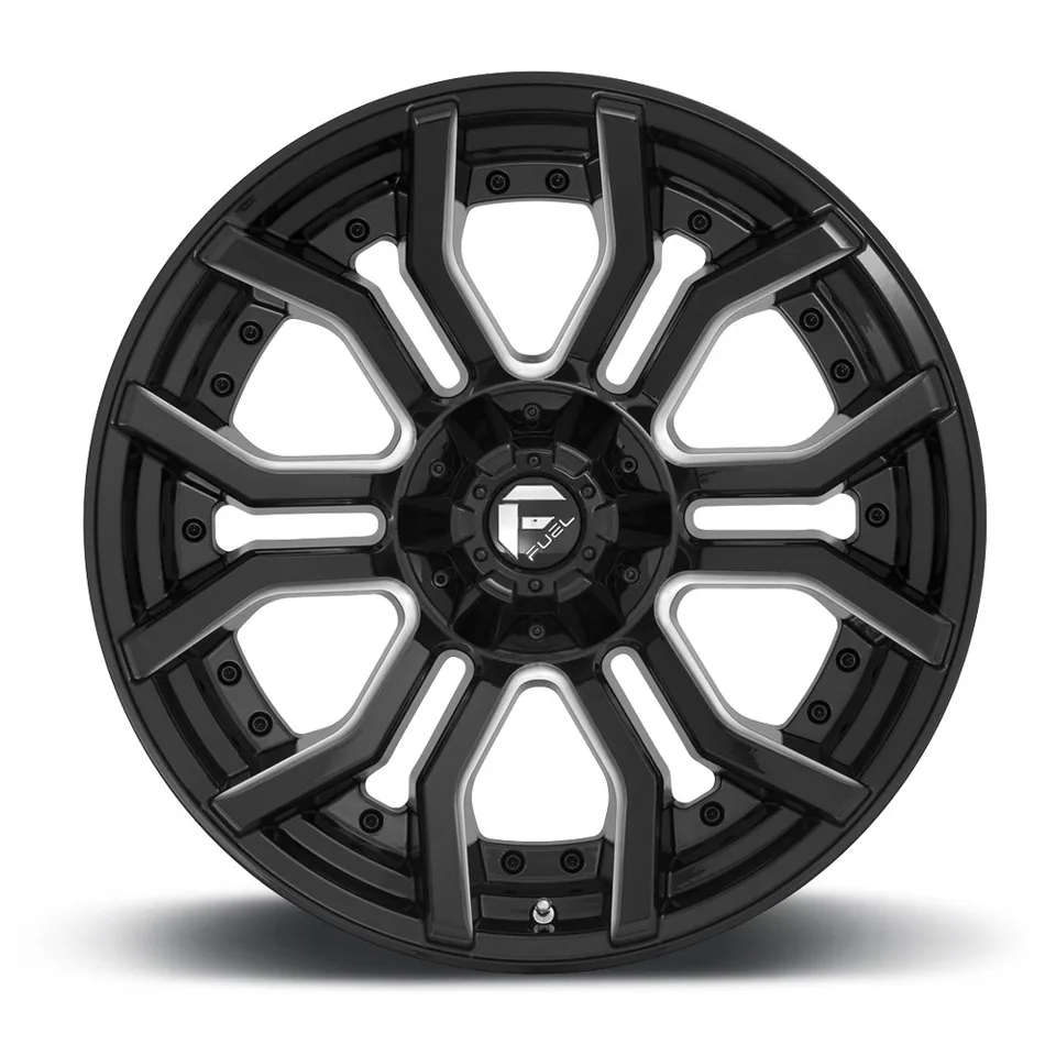 Fuel Off-Road Rage Gloss Black & Milled D711 6x135 3 of 3