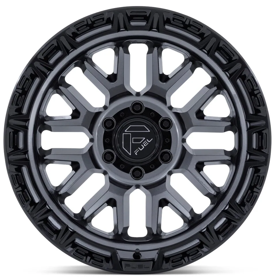 Fuel Off-Road Rail Gloss Gunmetal w/ Gloss Black Lip FC890 2 of 3