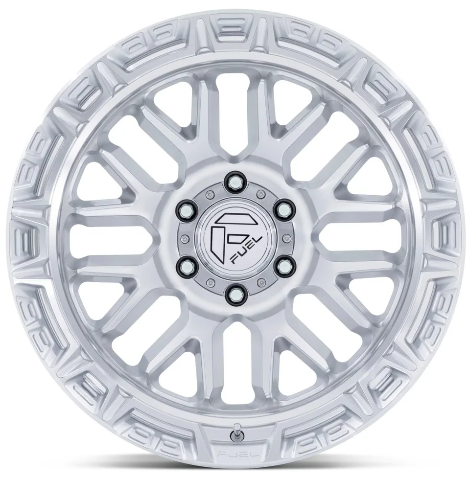 Fuel Off-Road Rail Gloss Silver Machined FC890 2 of 3