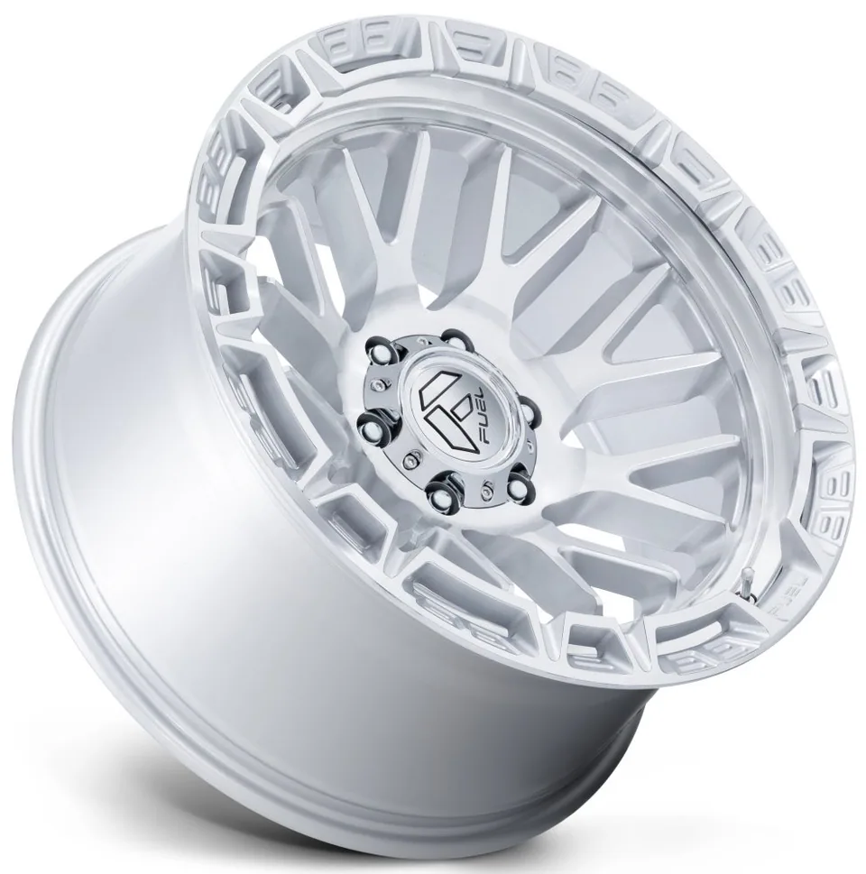 Fuel Off-Road Rail Gloss Silver Machined FC890 3 of 3