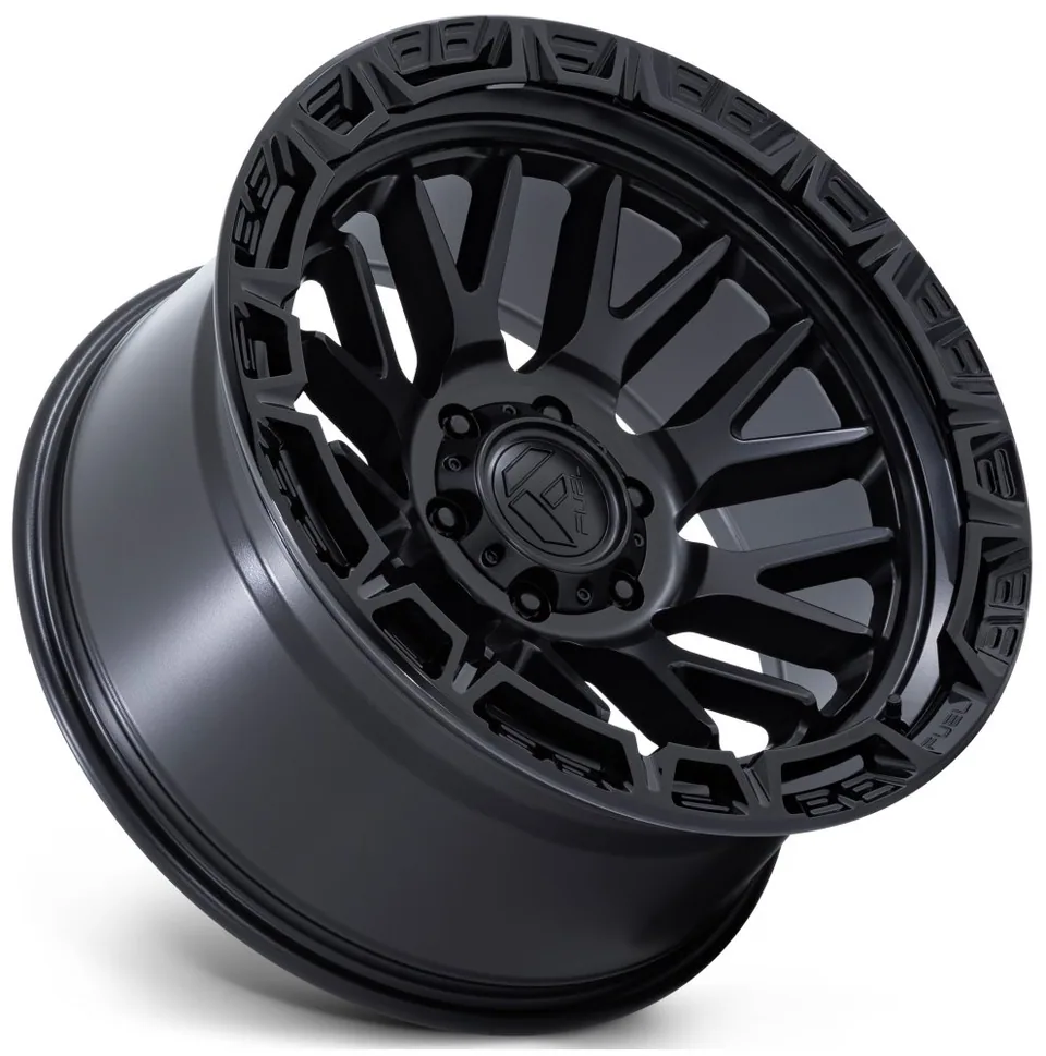 Fuel Off-Road Rail Matte Black w/ Gloss Black Lip FC890 3 of 3