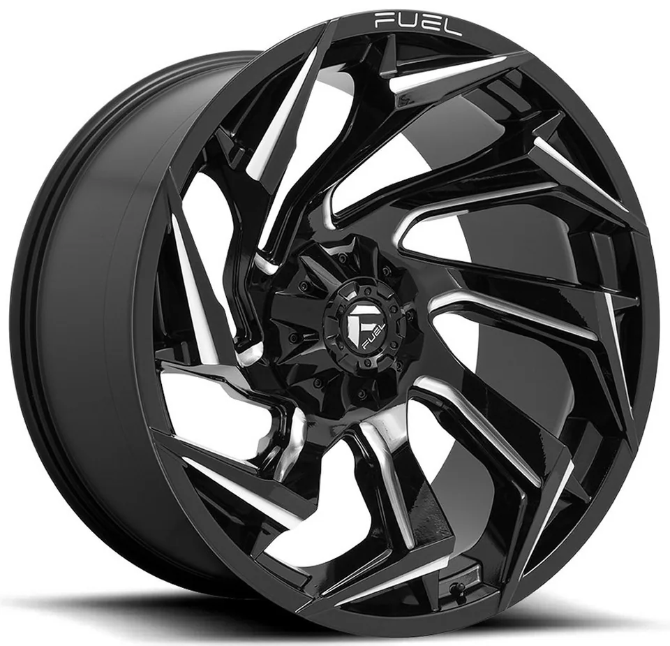Fuel Off-Road Reaction Gloss Black Milled D753 5x4.5/114.3 3 of 3