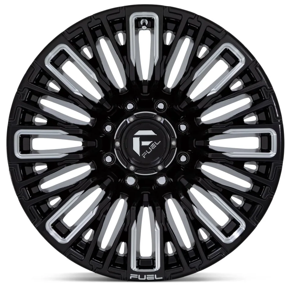 Fuel Off-Road Rebar 8 Gloss Black Milled D849 2 of 3