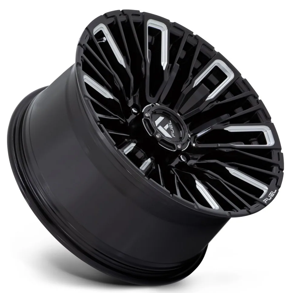 Fuel Off-Road Rebar 8 Gloss Black Milled D849 3 of 3