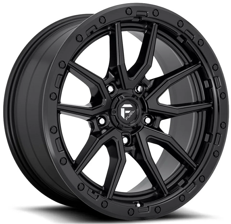 Fuel Off-Road Rebel 5 Matte Black D679 5 of 12