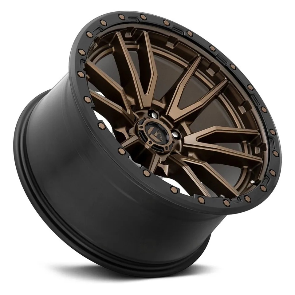Fuel Off-Road Rebel 6 Bronze w/ Black Lip D681 3 of 3