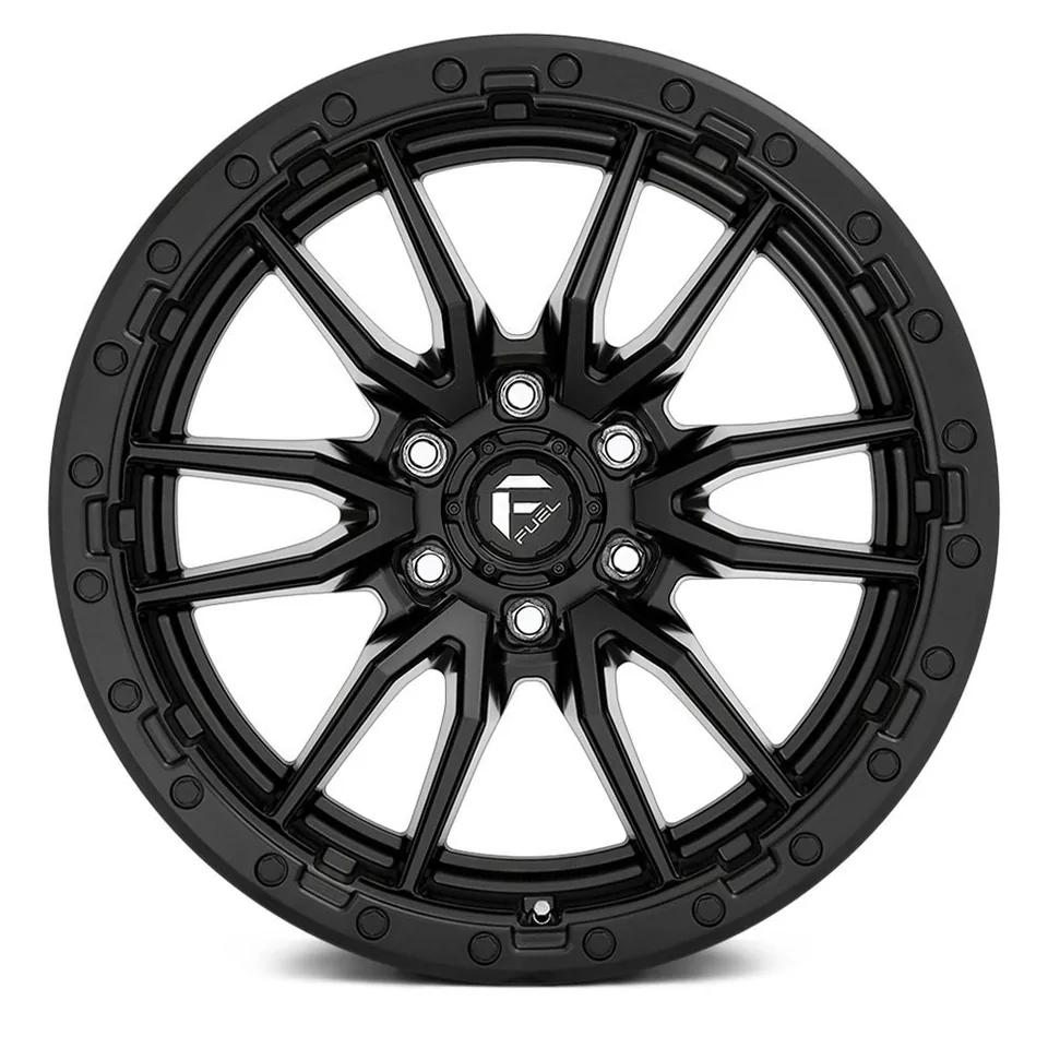 Fuel Off-Road Rebel 6 Matte Black D679 3 of 3