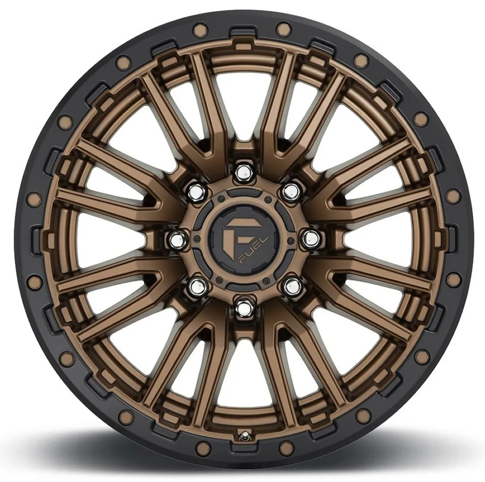 Fuel Off-Road Rebel 8 Bronze w/ Black Lip D681 2 of 3