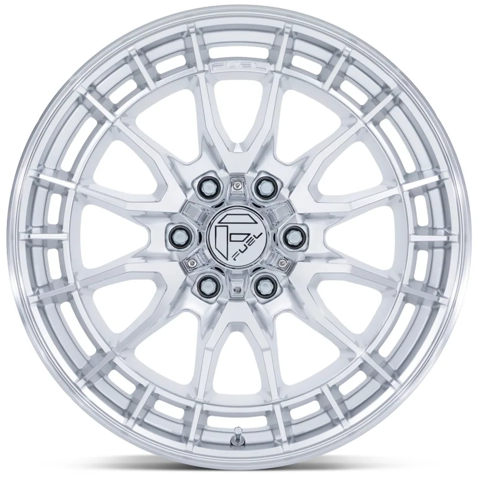 Fuel Off-Road Revolt Hypersilver Machined FC888 2 of 3