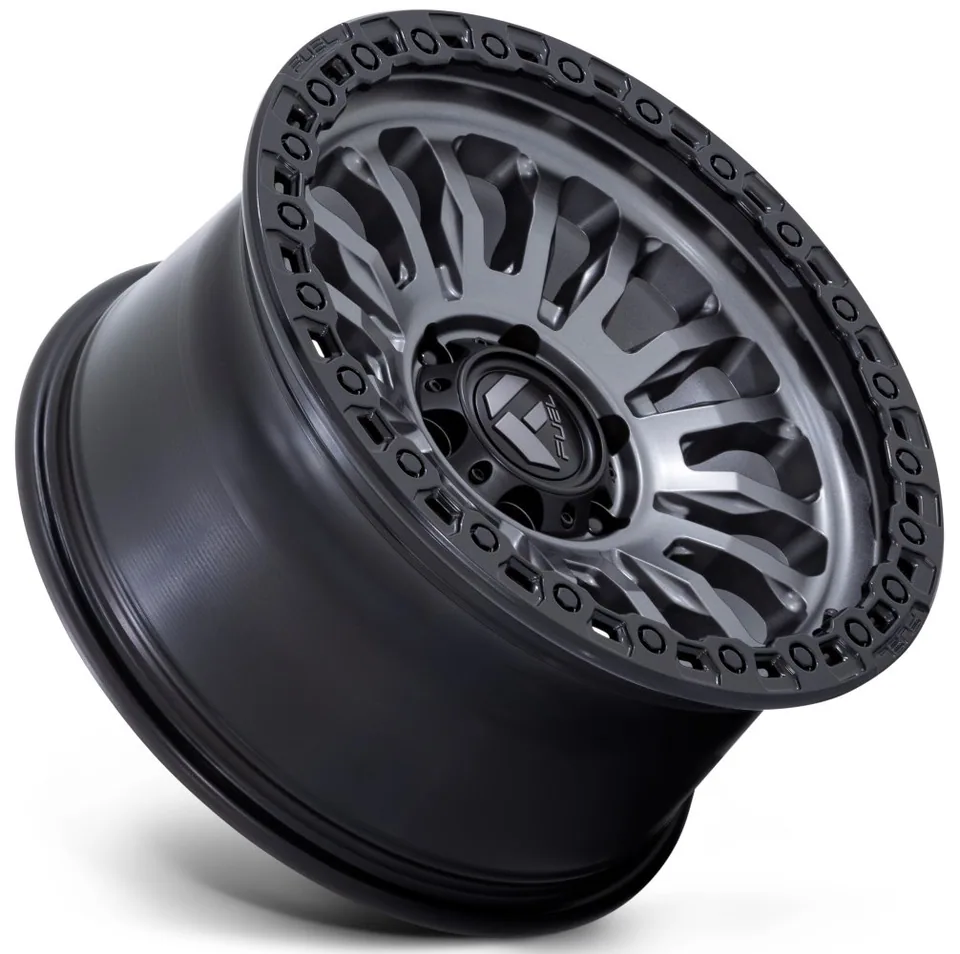 Fuel Off-Road Rincon Matte Gunmetal w/ Matte Black Lip FC857 2 of 3