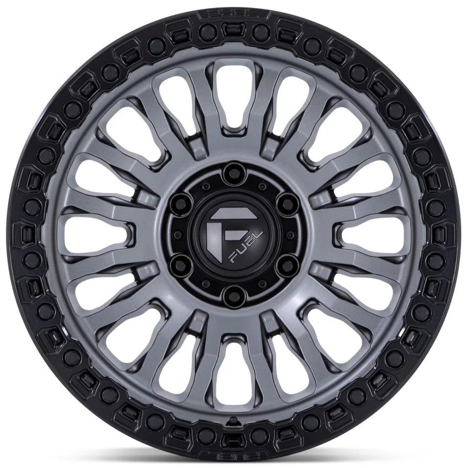 Fuel Off-Road Rincon Matte Gunmetal w/ Matte Black Lip FC857 3 of 3