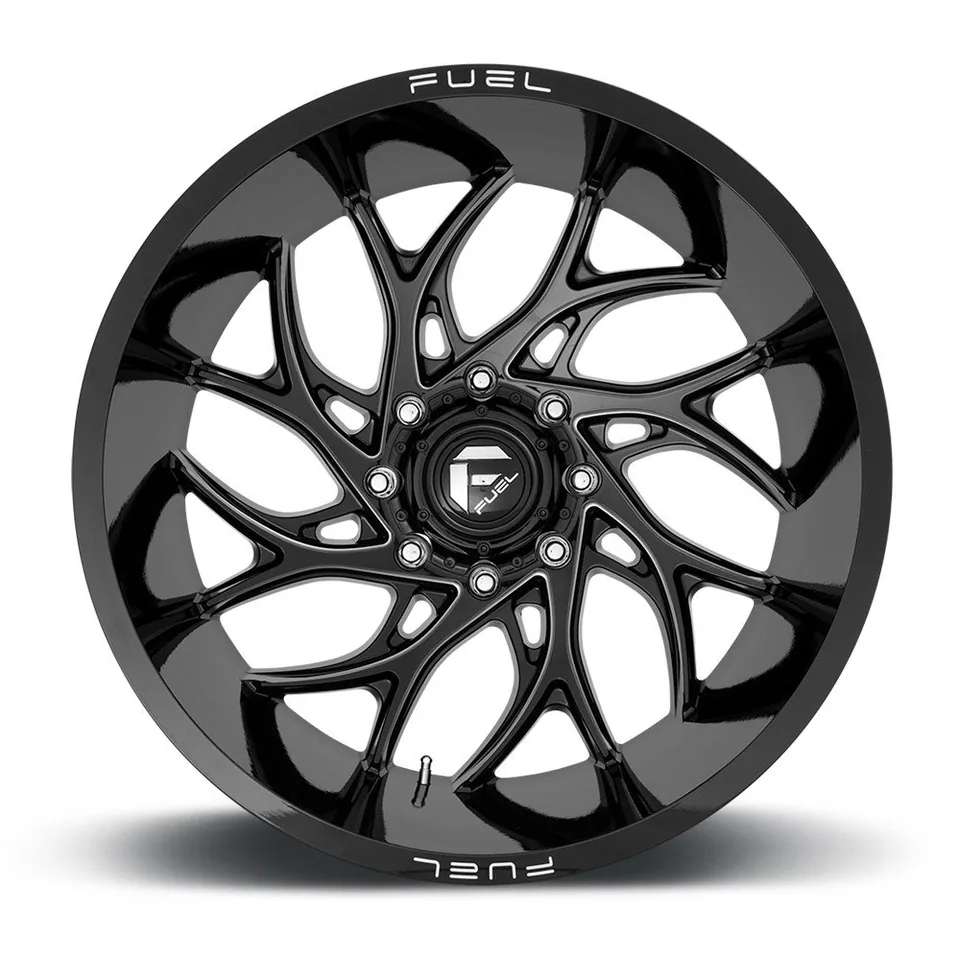 Fuel Off-Road Runner Gloss Black Milled D741 2 of 3