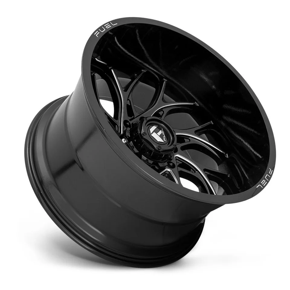 Fuel Off-Road Runner Gloss Black Milled D741 3 of 3