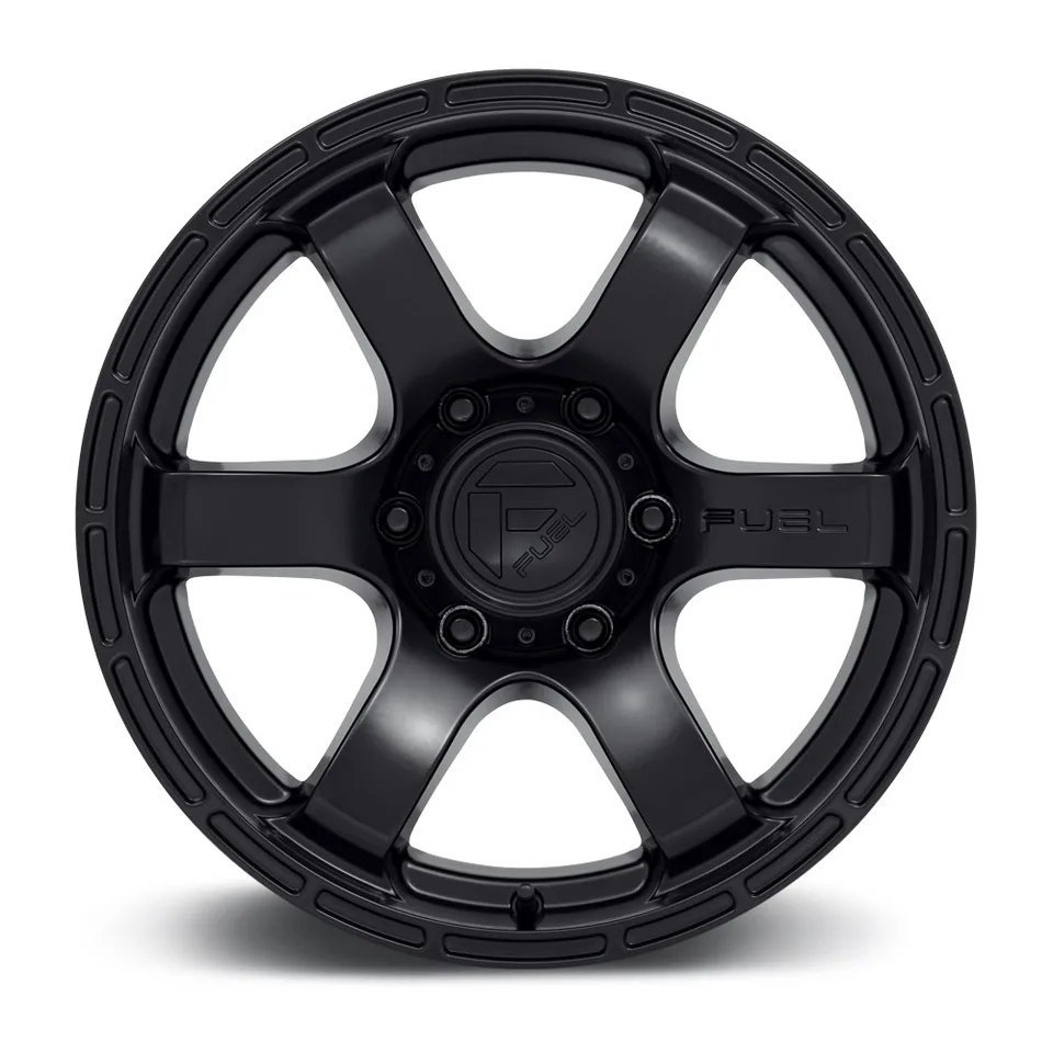 Fuel Off-Road Rush Satin Black D766 2 of 2