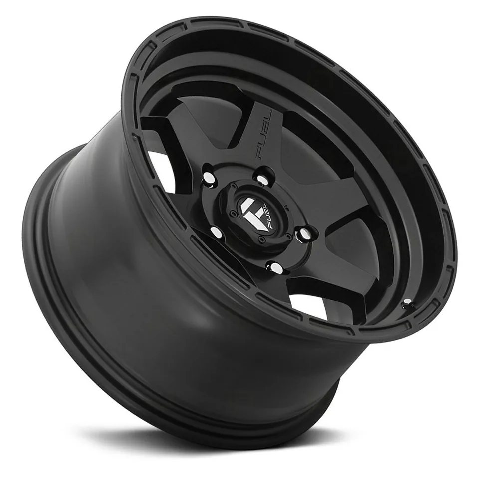 Fuel Off-Road Shok Matte Black D664 3 of 3