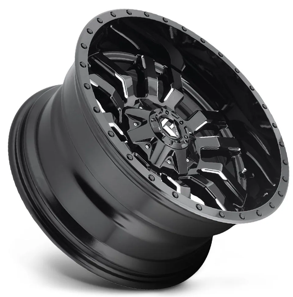 Fuel Off-Road Sledge Gloss Black Milled D595 5x4.5/114.3 2 of 3