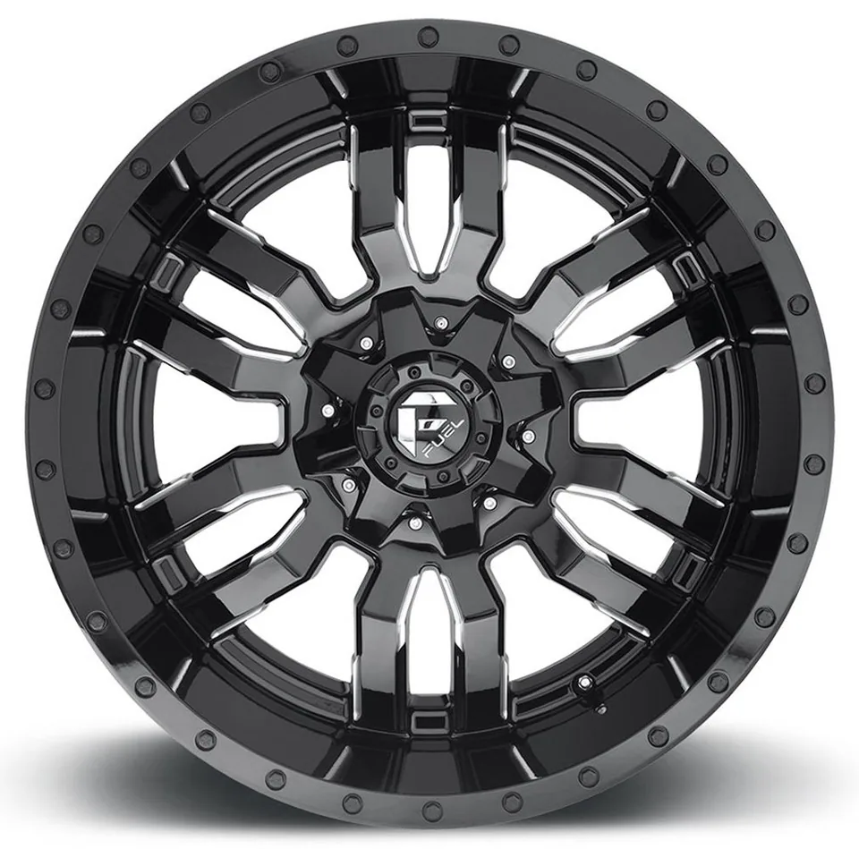 Fuel Off-Road Sledge Gloss Black Milled D595 5x4.5/114.3 3 of 3