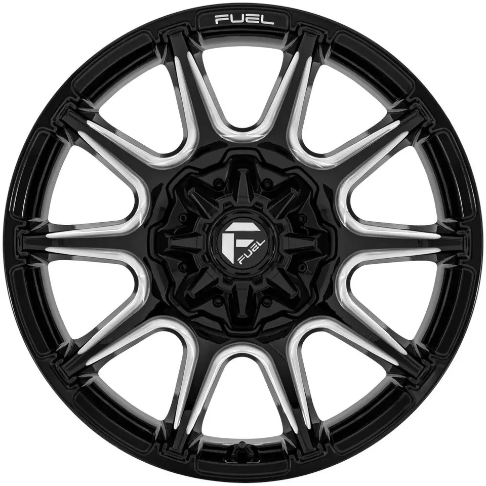 Fuel Off-Road Super C Gloss Black Milled FC880 6x135 2 of 3