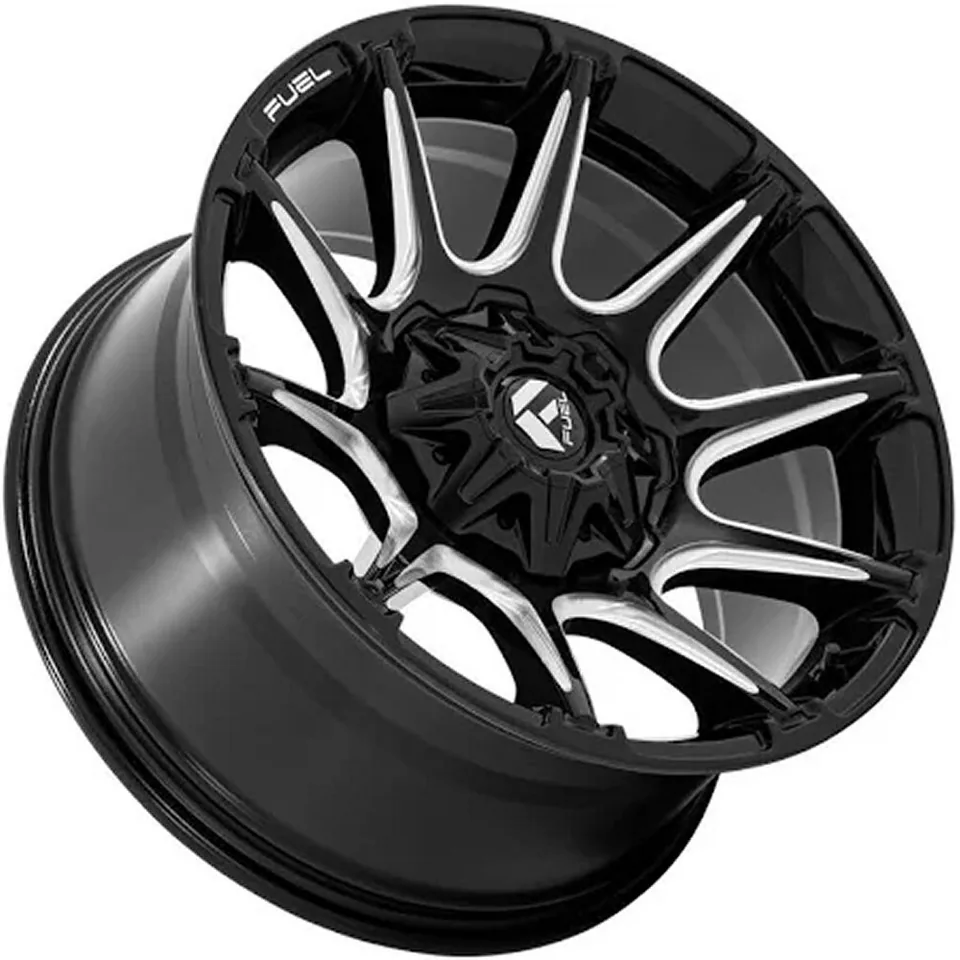 Fuel Off-Road Super C Gloss Black Milled FC880 6x135 3 of 3