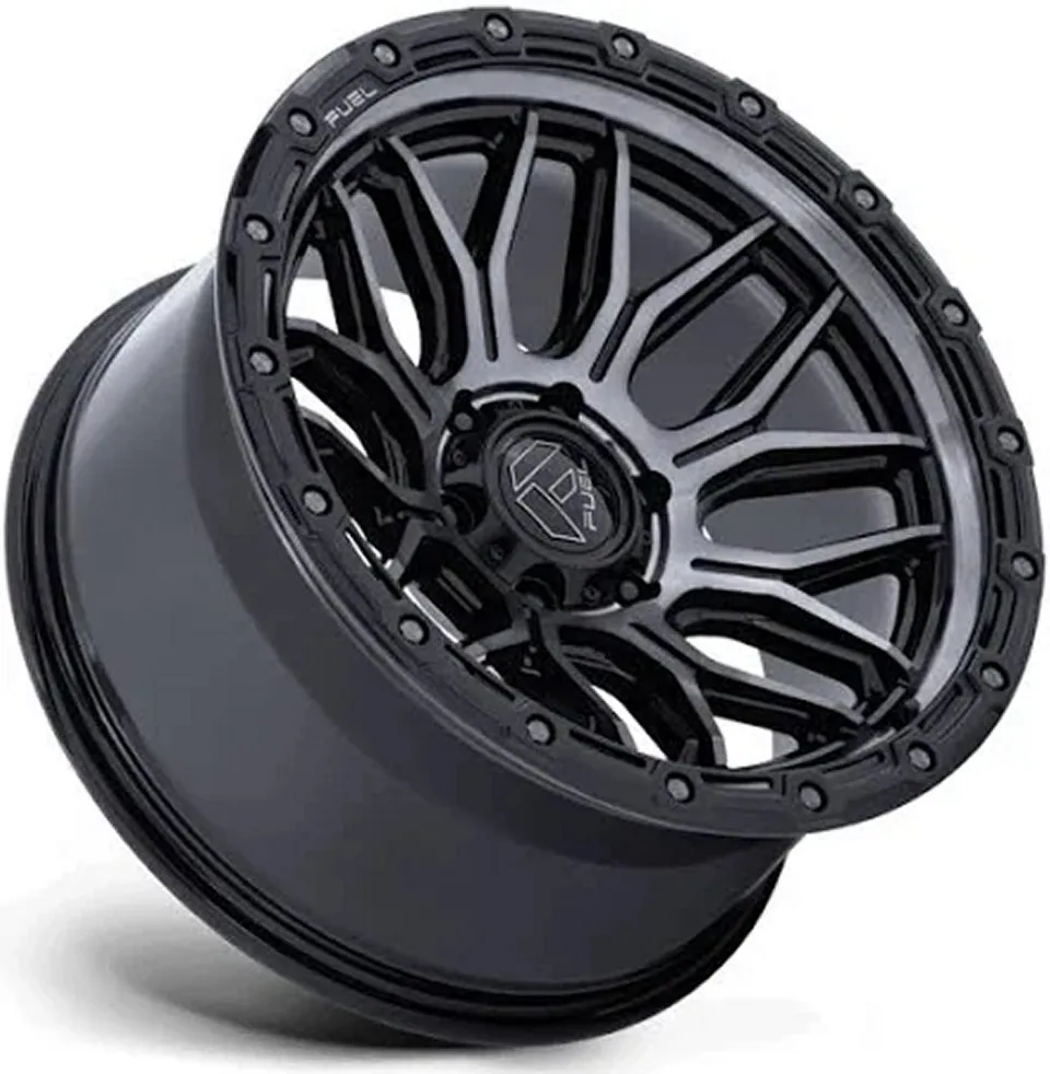 Fuel Off-Road Surge Gloss Black Machined w/ Gray Tint FC881 2 of 2